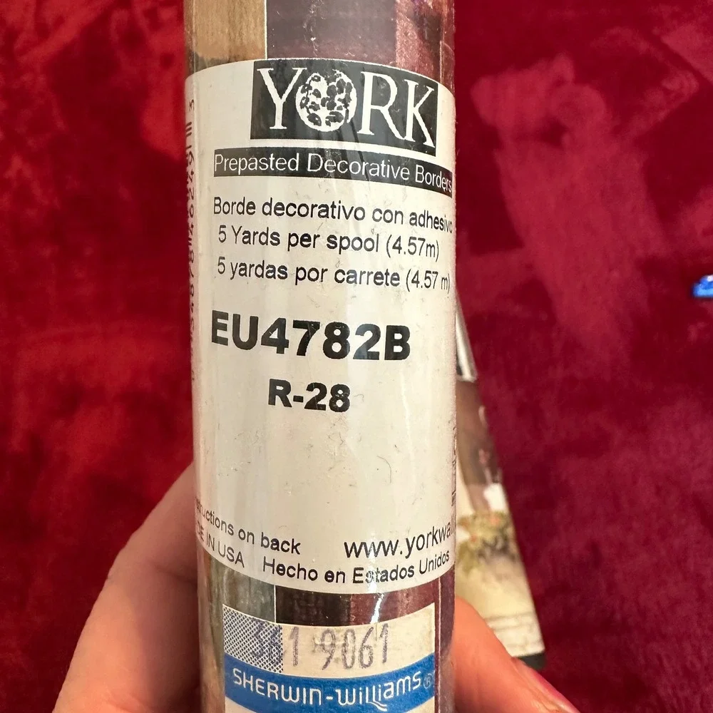 York Wallcoverings French Cafe Boulangerie Wallpaper Border EU4782B 3 Rolls 15yd